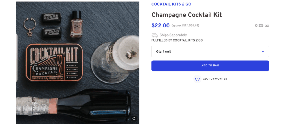 Cocktail Kit for Happy Hour