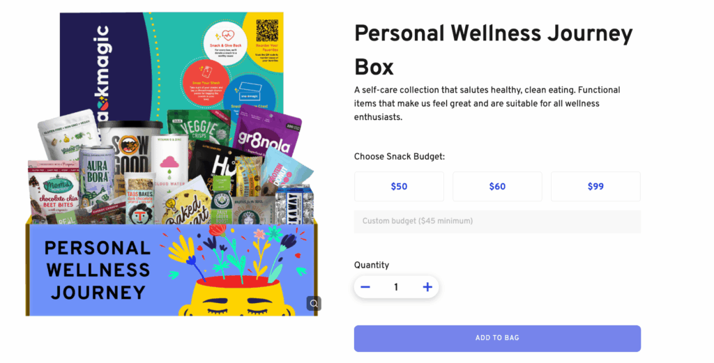 Virtual Snack Kit Challenge