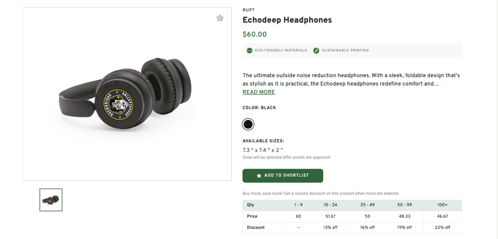 Echodeep Headphones