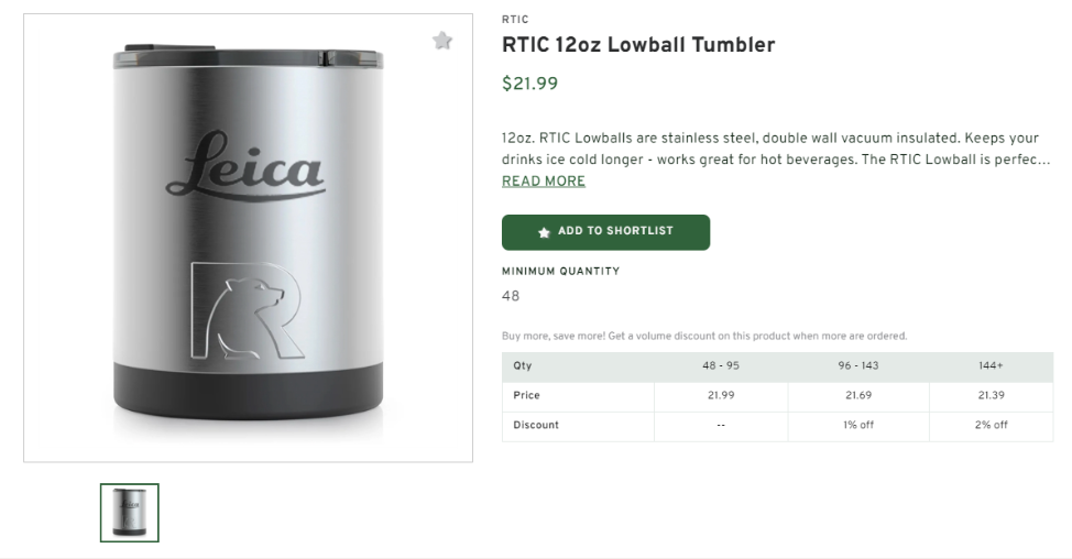 RTIC Lowball Tumbler (12 oz)
