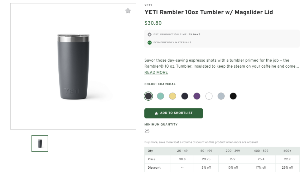 YETI Rambler Tumbler Magslider Lid (10oz)