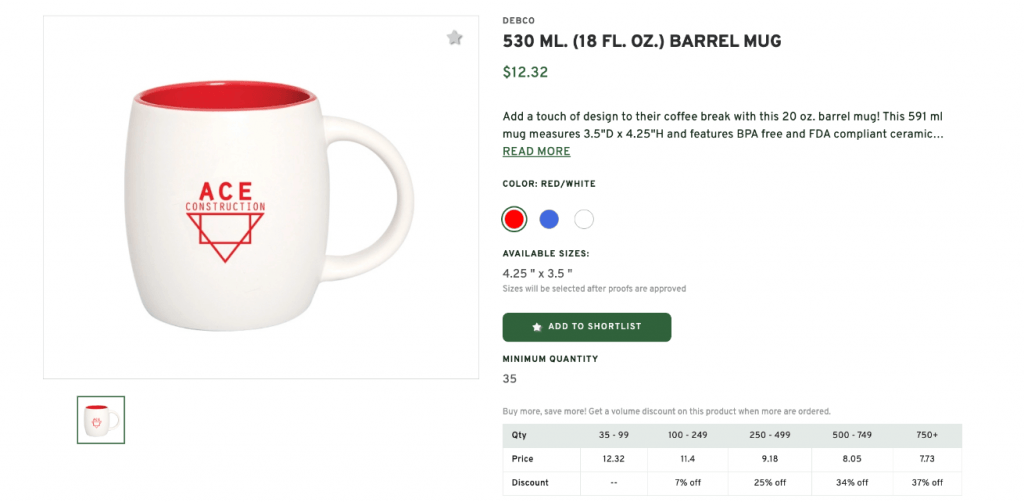 Barrel Mug