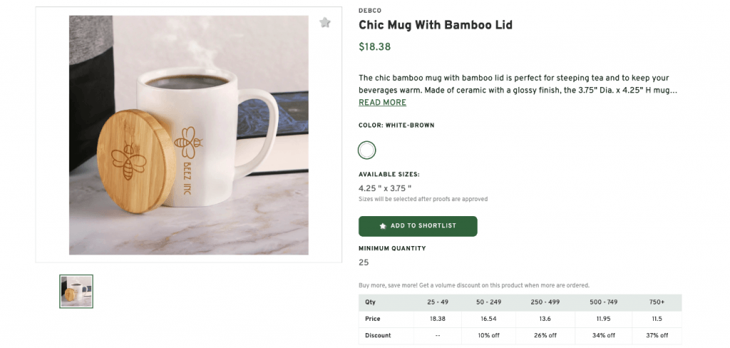 Chic Mug With Bamboo Lid