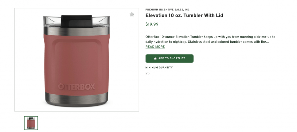 Elevation Tumbler With Lid