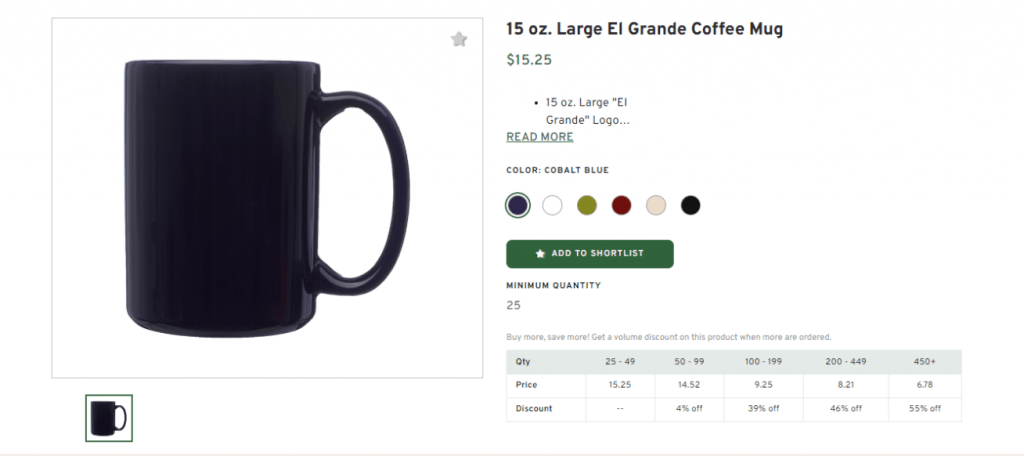 Large El Grande Coffee Mug