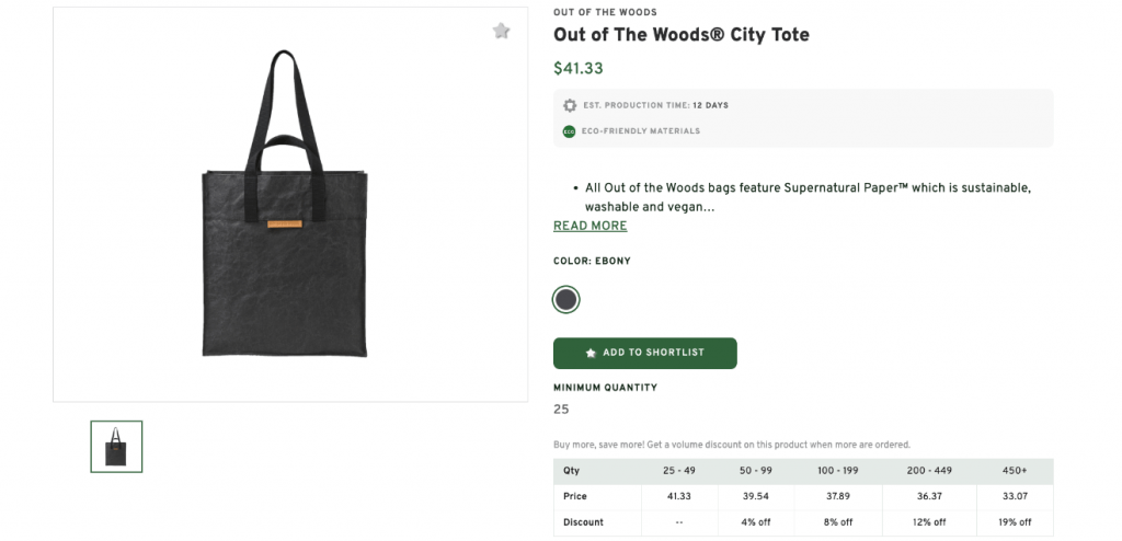 Out of The Woods City Tote