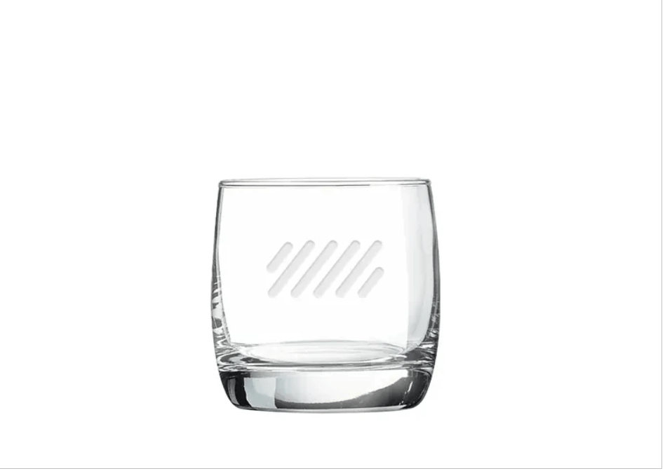 Polar Camel 10 oz Round Rocks Glass