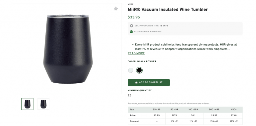 Vacuum Insulated Wine Tumbler