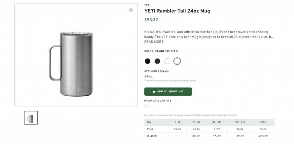 Yeti Rambler Tall Mug