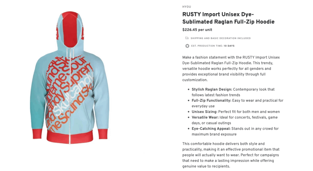 Christmas Full-Zip Hoodie