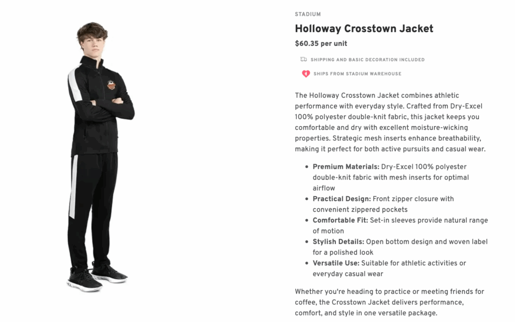 Holloway “Winter Wonderland” Jacket