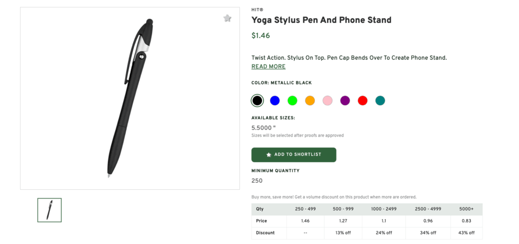 Yoga Stylus Pen and Phone Stand