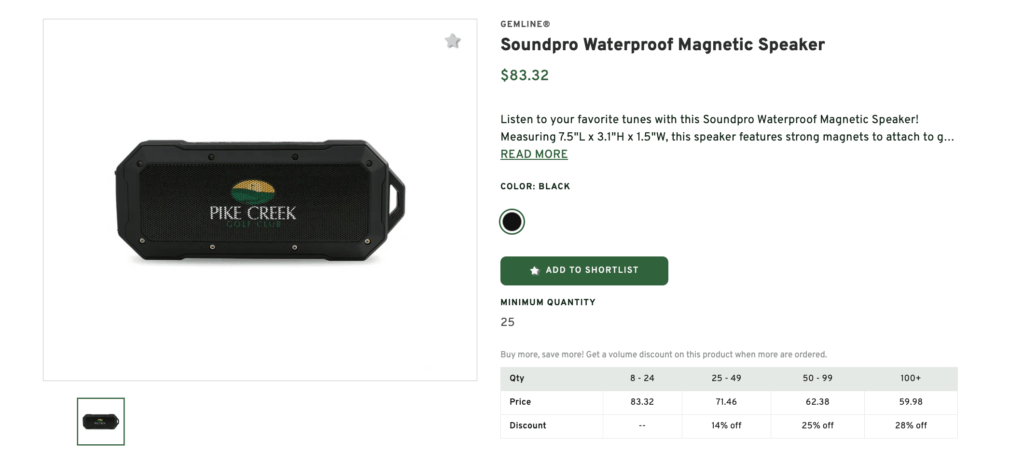 Soundpro Waterproof Magnetic Speaker