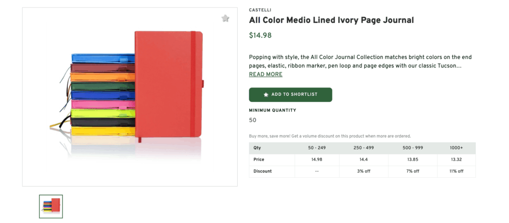 Lined Ivory Page Journal