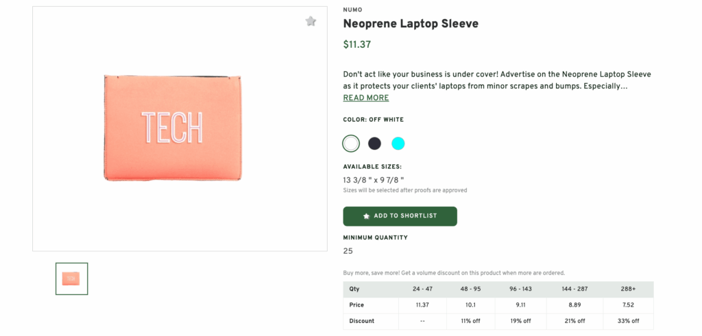 Neoprene Laptop Sleeve