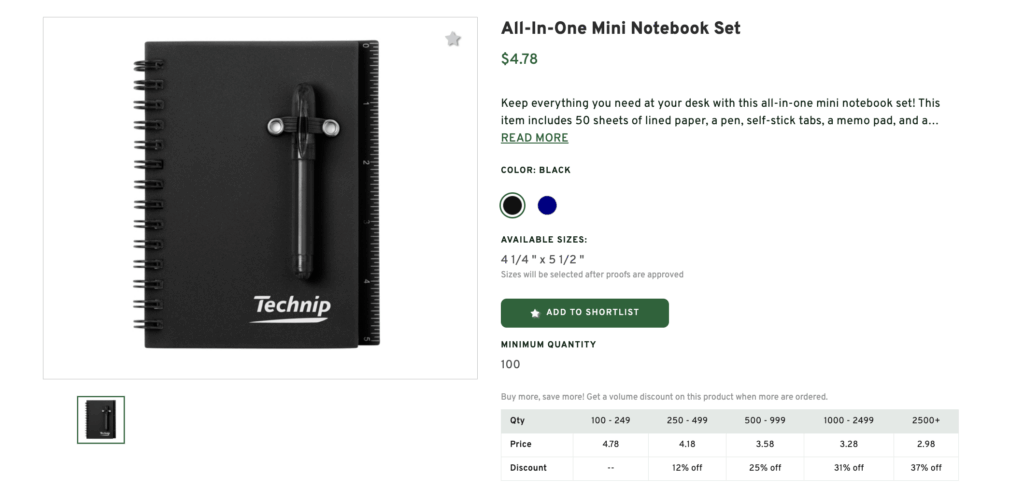 All-In-One Mini Notebook Set