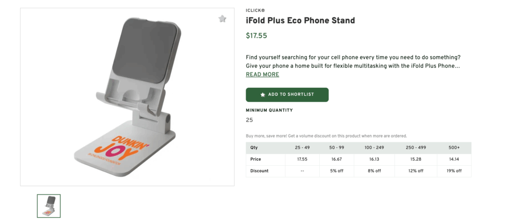 iFold Plus Eco Phone Stand