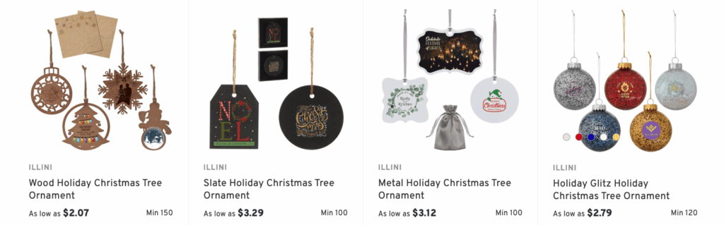 Send a Christmas Ornament