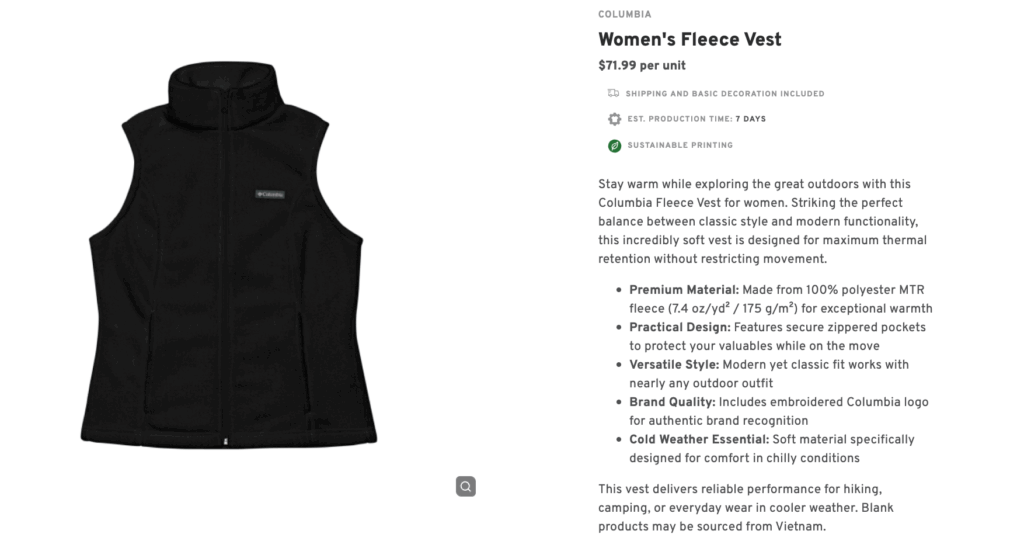 Fleece Vests