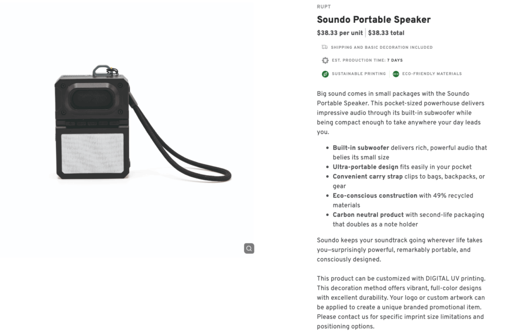 Soundo Portable Speaker