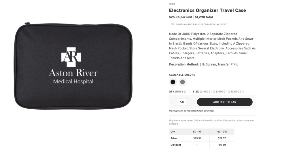 Travel Organizer Pouch