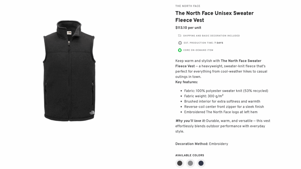 The North Face Sweater Fleece Vest