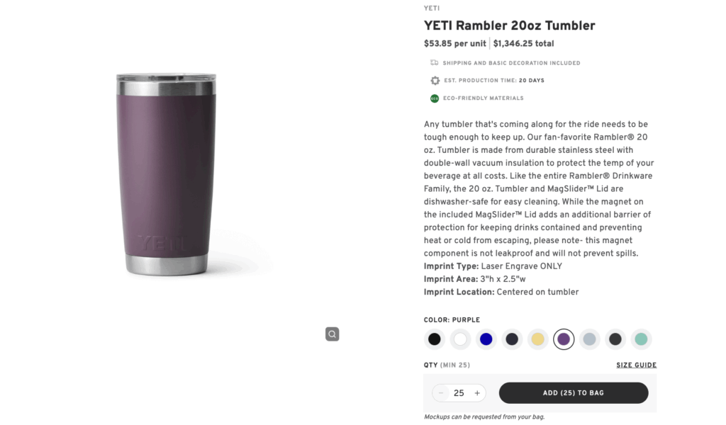 YETI Rambler Tumbler