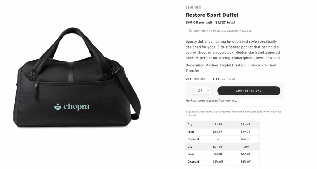 Restore Sport Duffel