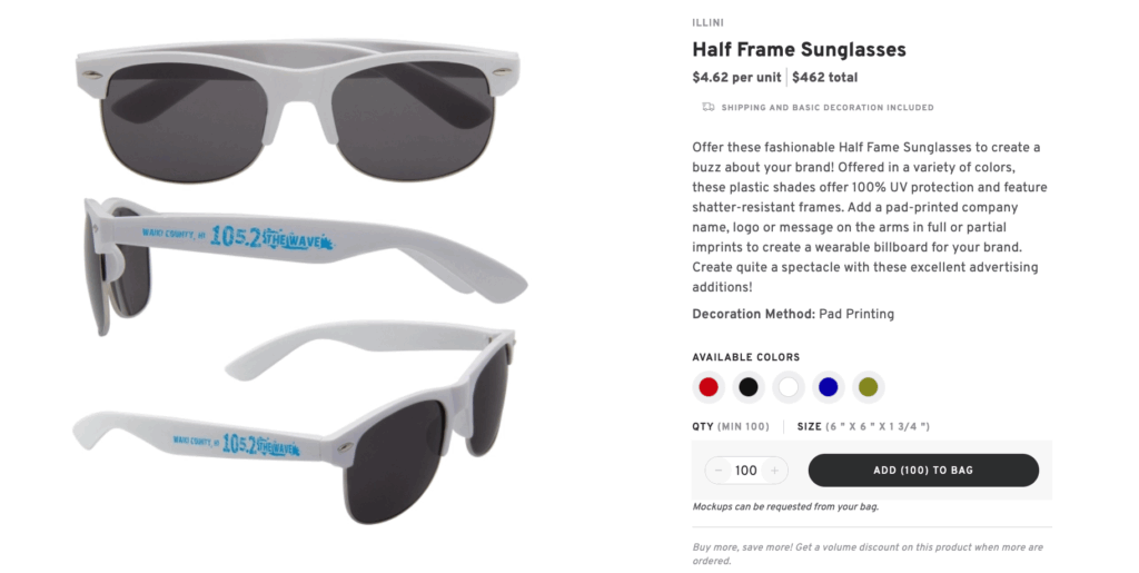 Half Frame Sunglasses